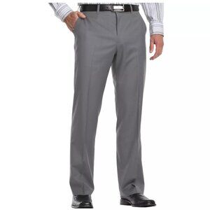 Apt. 9 men's Modern Fit gray straight leg trousers dress pants sz 40 x 30 - NWT